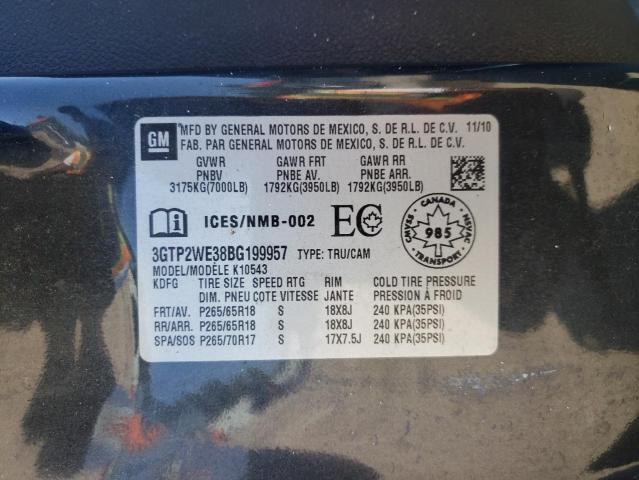 Photo 10 from auction – 2011 GMC SIERRA K15 with VIN 3GTP2WE38BG199957