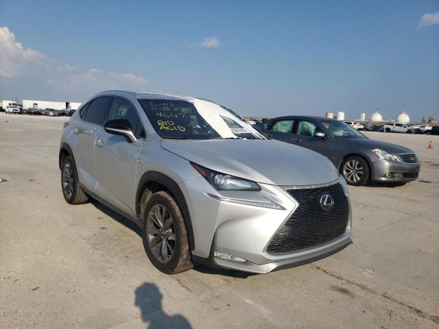 LEXUS NX 200T 2015 with VIN JTJYARBZ5F2014647 - Photo from auction