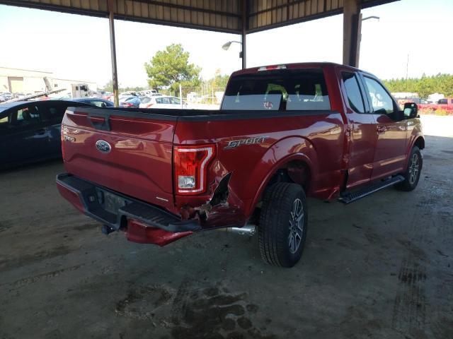 Foto 4 de la subasta – 2016 FORD F150 SUPER con VIN 1FTEX1CF6GFA07503