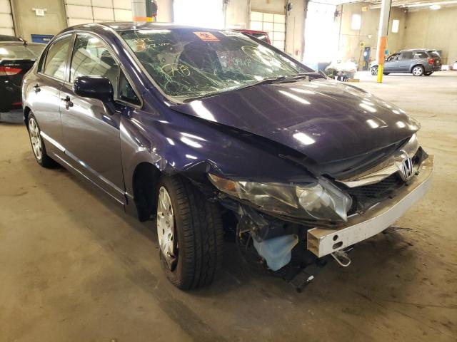 HONDA CIVIC LX 2011 with VIN 2HGFA1F52BH517204 - Photo from auction