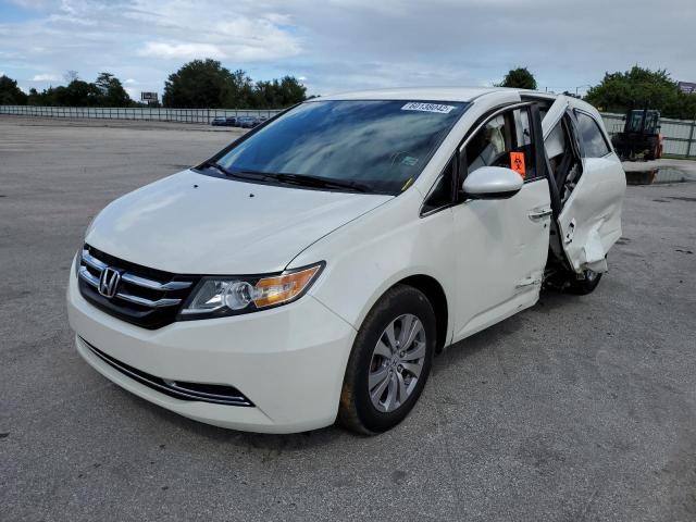 Photo 2 from auction – 2017 HONDA ODYSSEY SE with VIN 5FNRL5H37HB019393