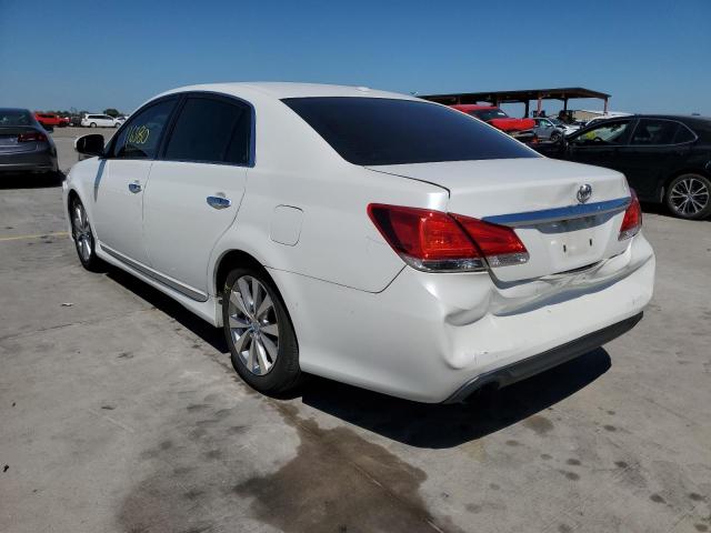 Photo 3 from auction – 2011 TOYOTA AVALON BAS with VIN 4T1BK3DB2BU376206