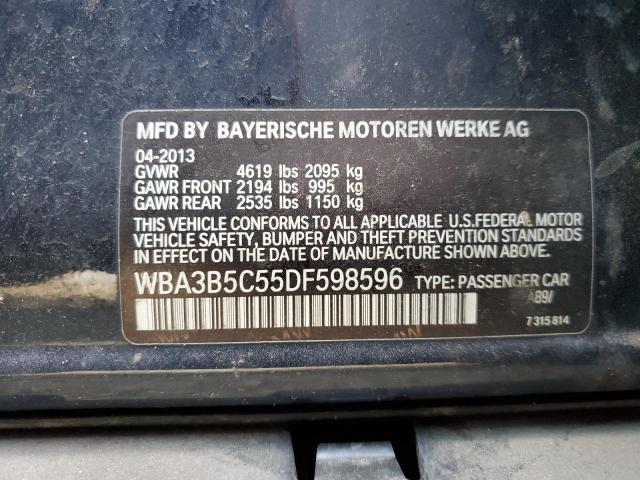 Photo 10 from auction – 2013 BMW 328 XI SUL with VIN WBA3B5C55DF598596