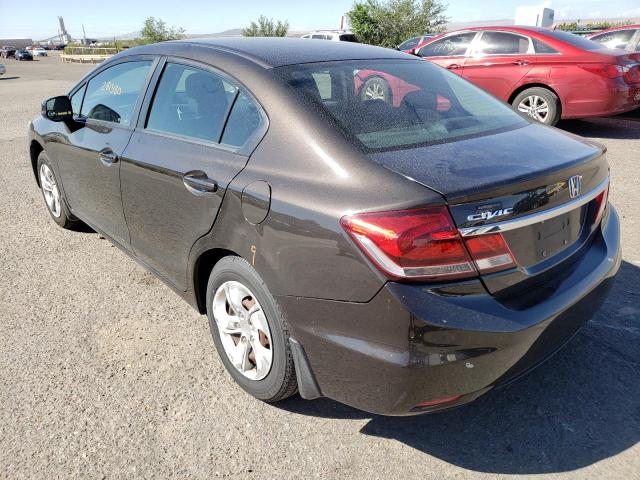 Photo 3 from auction – 2013 HONDA CIVIC LX with VIN 19XFB2F53DE002616