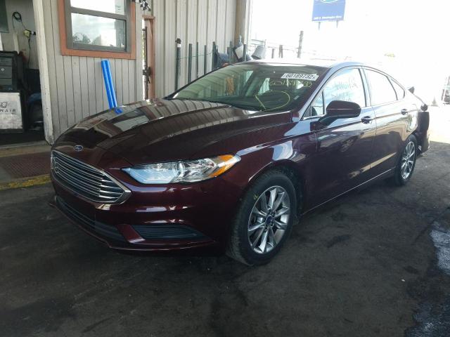 Photo 2 from auction – 2017 FORD FUSION SE with VIN 3FA6P0HD5HR412218