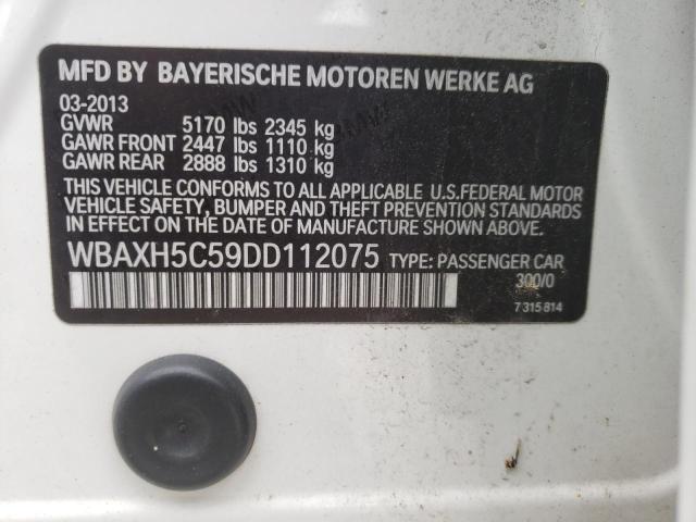 Photo 10 from auction – 2013 BMW 528 XI with VIN WBAXH5C59DD112075
