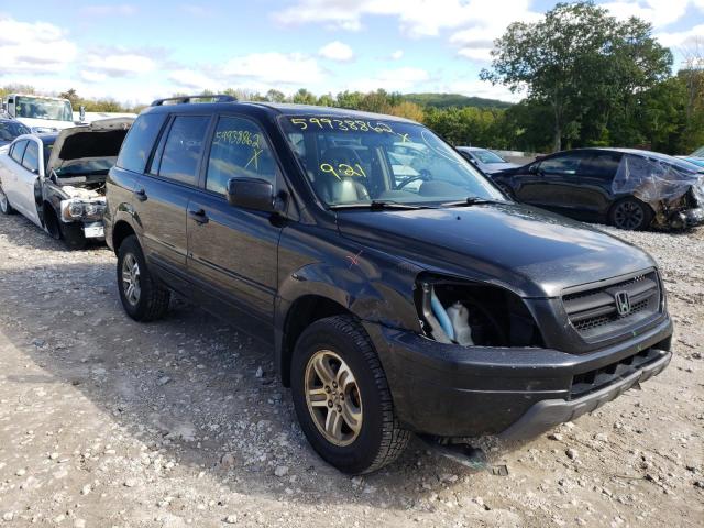 Photo 1 from auction – 2005 HONDA PILOT EXL with VIN 2HKYF18555H529221