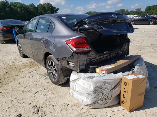 Photo 3 from auction – 2015 HONDA CIVIC EX with VIN 19XFB2F80FE072409