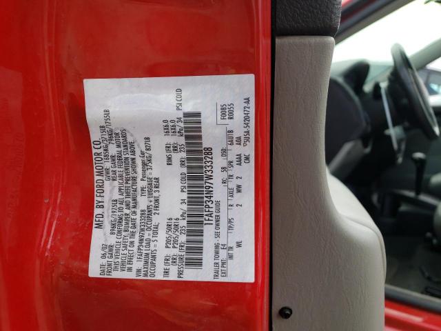 Photo 10 from auction – 2007 FORD FOCUS ZX4 with VIN 1FAFP34N97W333288