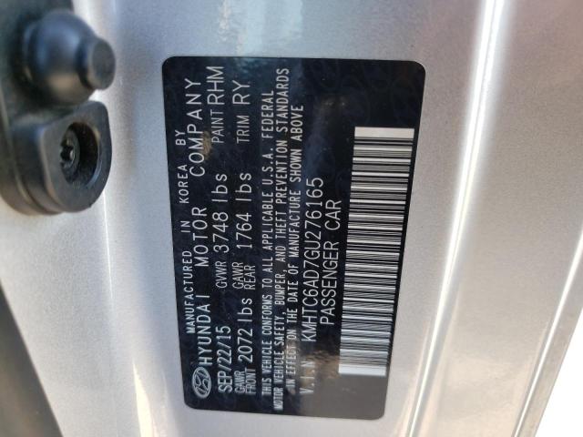 Photo 10 from auction – 2016 HYUNDAI VELOSTER with VIN KMHTC6AD7GU276165