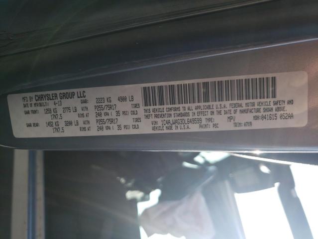 Photo 10 from auction – 2013 JEEP WRANGLER S with VIN 1C4AJWAG3DL649599
