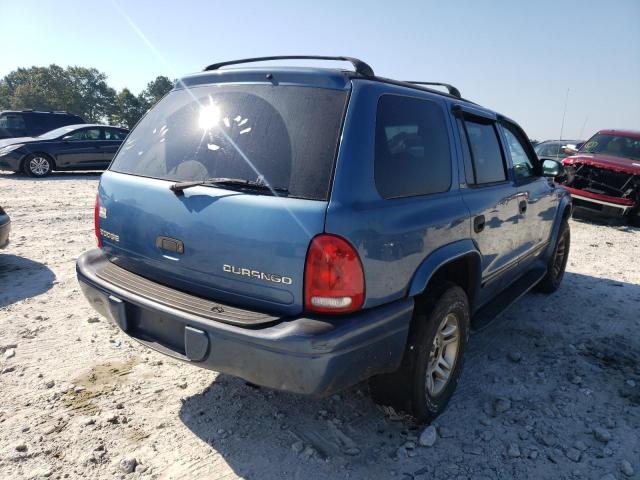 Photo 4 from auction – 2002 DODGE DURANGO SL with VIN 1B4HS48N12F220622