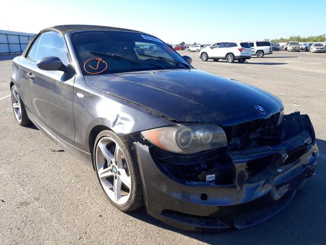 BMW 135 I 2008 with VIN WBAUN93578VF55282 - Photo from auction