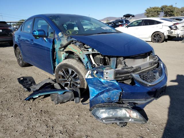 HONDA CIVIC EX 2015 with VIN 2HGFB2F81FH536362 - Photo from auction