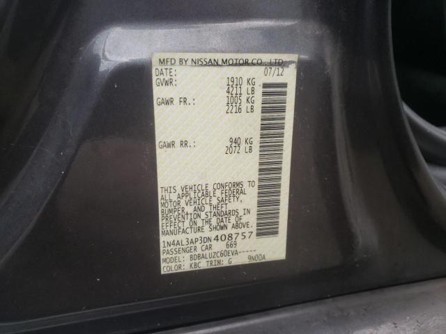 Photo 10 from auction – 2013 NISSAN ALTIMA 2.5 with VIN 1N4AL3AP3DN408757
