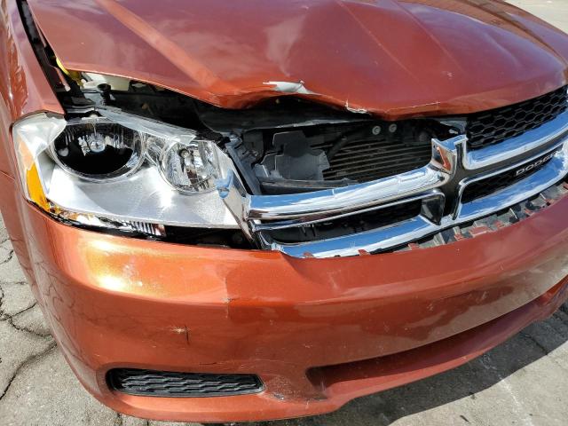 Photo 9 from auction – 2012 DODGE AVENGER SX with VIN 1C3CDZCB8CN160173