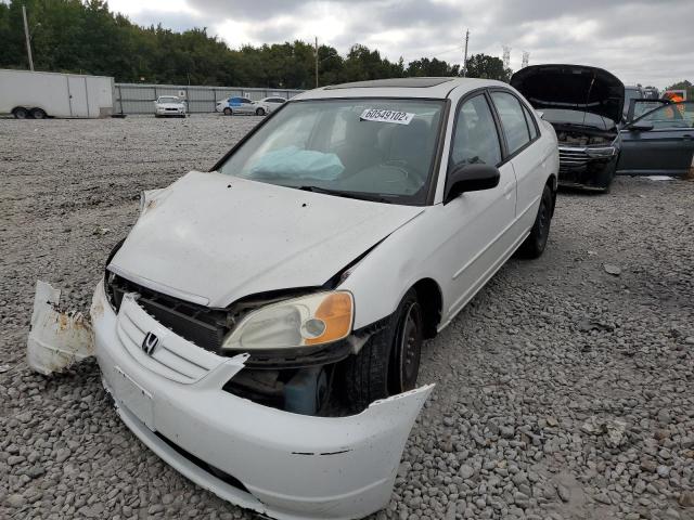 Photo 2 from auction – 2001 HONDA CIVIC EX with VIN 1HGES26781L069567
