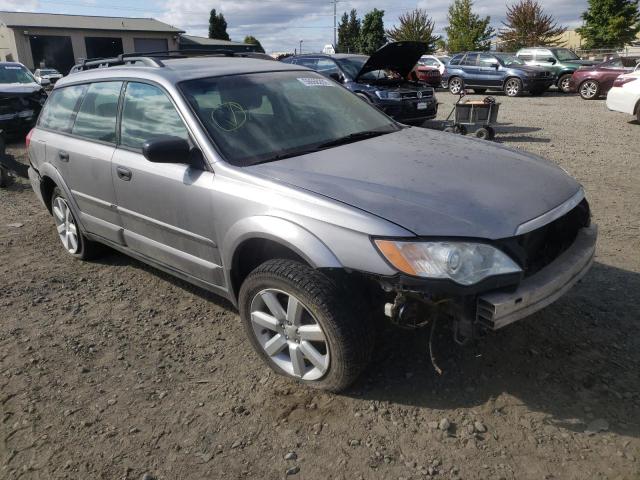 SUBARU OUTBACK 2. 2008 with VIN 4S4BP61C987349401 - Photo from auction