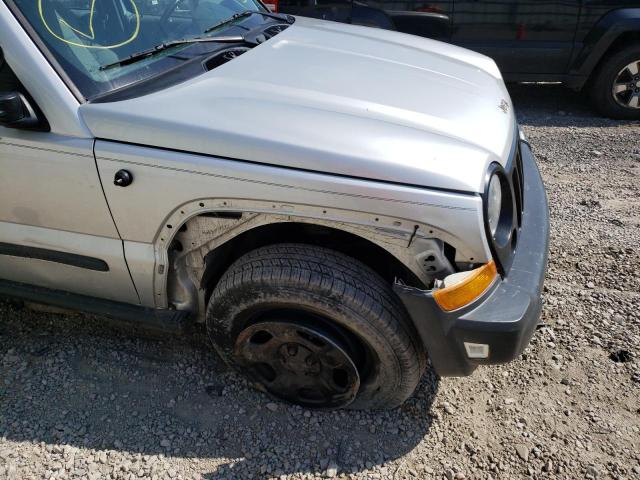 Photo 9 from auction – 2007 JEEP LIBERTY SP with VIN 1J4GL48K87W501027