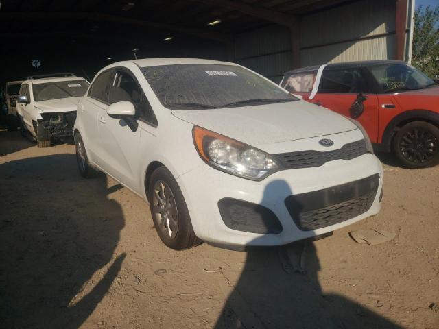 KIA RIO LX 2015 with VIN KNADM5A36F6435510 - Photo from auction