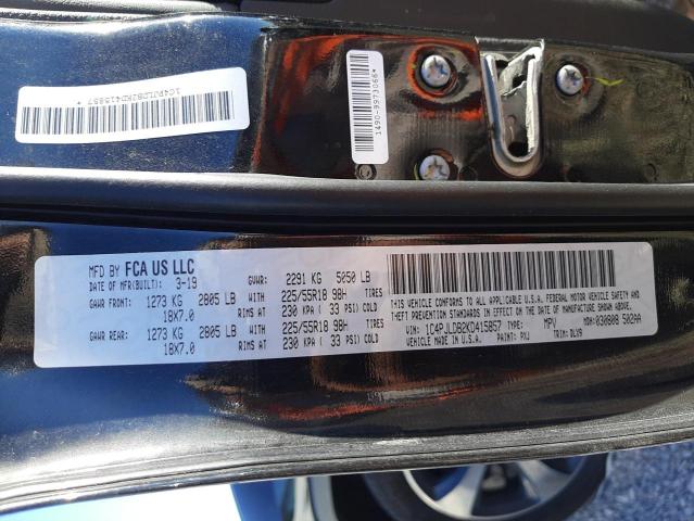 Photo 10 from auction – 2019 JEEP CHEROKEE L with VIN 1C4PJLDB2KD415857