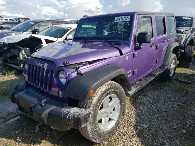 Photo 2 from auction – 2017 JEEP WRANGLER U with VIN 1C4BJWDG4HL643350