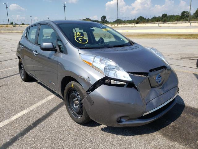 NISSAN LEAF S 2015 with VIN 1N4AZ0CP2FC327631 - Photo from auction
