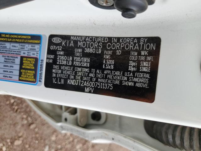 Photo 10 from auction – 2013 KIA SOUL + with VIN KNDJT2A60D7511375