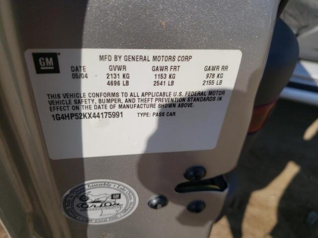 Photo 10 from auction – 2004 BUICK LESABRE CU with VIN 1G4HP52KX44175991