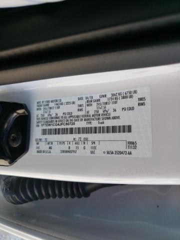 Photo 10 from auction – 2018 FORD F150 SUPER with VIN 1FTEW1CG4JFC80720