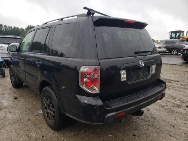 Photo 3 from auction – 2008 HONDA PILOT EXL with VIN 5FNYF18518B051169