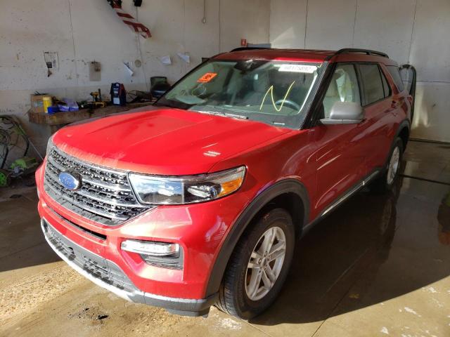 Photo 2 from auction – 2020 FORD EXPLORER X with VIN 1FMSK8DH9LGA51490