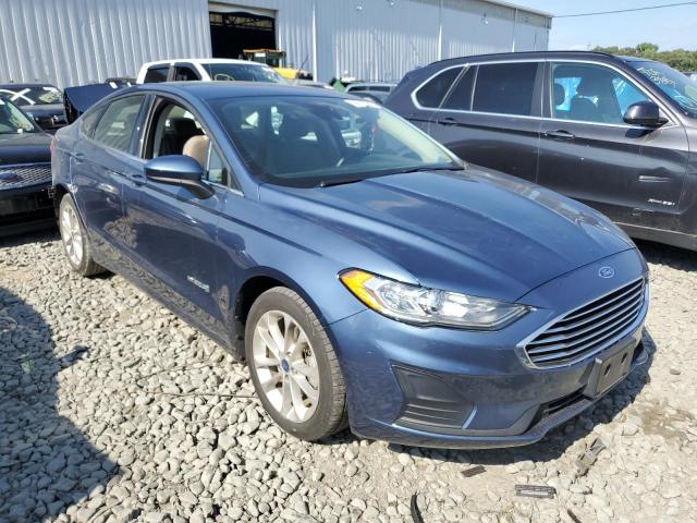 FORD FUSION SE 2019 with VIN 3FA6P0LU2KR157252 - Photo from auction