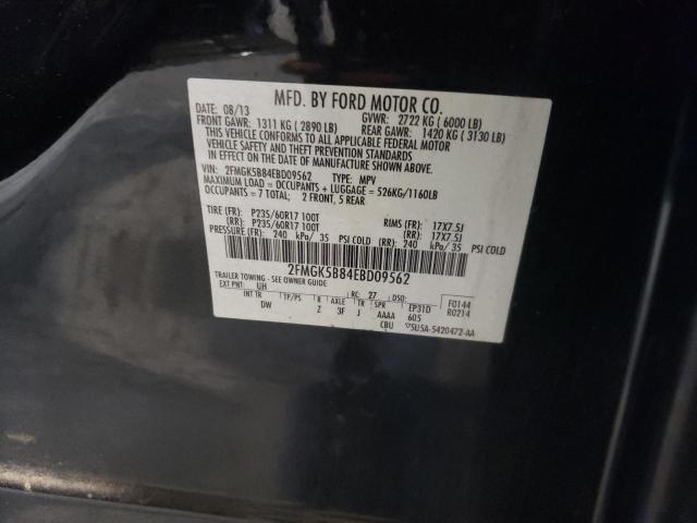 Photo 10 from auction – 2014 FORD FLEX SE with VIN 2FMGK5B84EBD09562