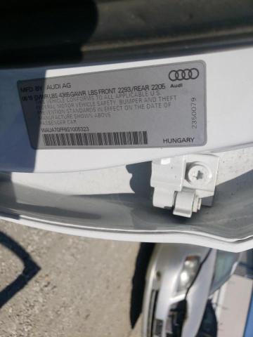 Photo 10 from auction – 2016 AUDI A3 PREMIUM with VIN WAUA7GFF6G1005323