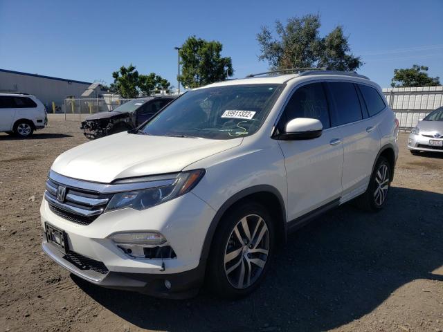 Photo 2 from auction – 2017 HONDA PILOT ELIT with VIN 5FNYF6H0XHB014736