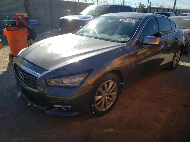 Photo 2 from auction – 2014 INFINITI Q50 BASE with VIN JN1BV7AR8EM703154