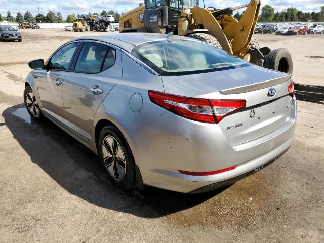 Photo 3 from auction – 2013 KIA OPTIMA HYB with VIN KNAGM4AD4D5058257