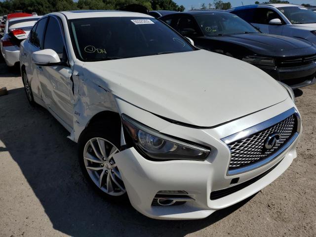 INFINITI Q50 BASE 2016 with VIN JN1CV7AP2GM203528 - Photo from auction