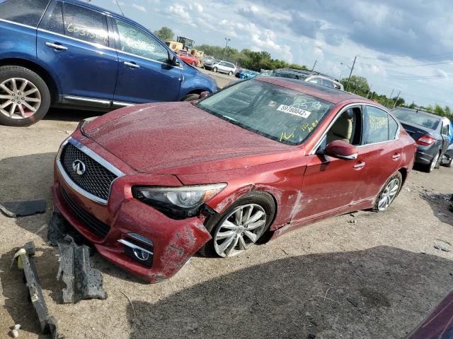 Photo 2 from auction – 2014 INFINITI Q50 BASE with VIN JN1BV7AR7EM697573