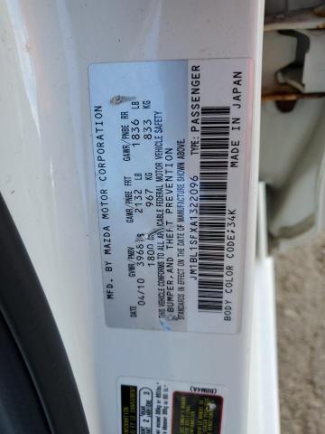 Photo 10 from auction – 2010 MAZDA 3 I with VIN JM1BL1SFXA1322096