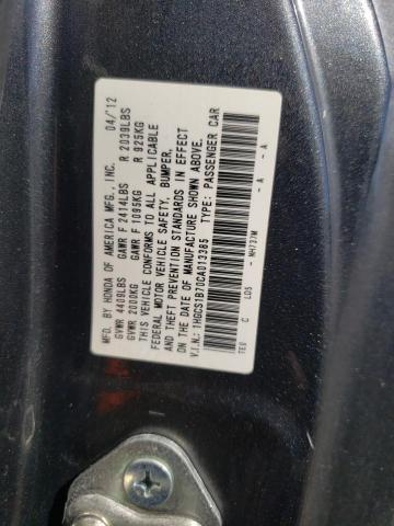 Photo 10 from auction – 2012 HONDA ACCORD EX with VIN 1HGCS1B70CA013385