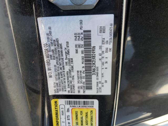 Photo 10 from auction – 2014 LINCOLN MKZ with VIN 3LN6L2JK2ER824906