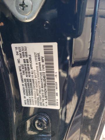 Photo 10 from auction – 2010 HONDA ELEMENT EX with VIN 5J6YH2H78AL004672