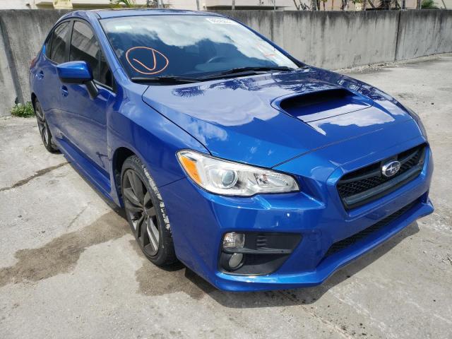 SUBARU WRX PREMIU 2017 with VIN JF1VA1E68H8816026 - Photo from auction