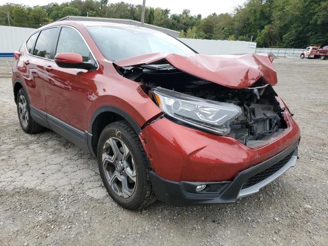 Photo 1 from auction – 2018 HONDA CR-V EX with VIN 2HKRW2H55JH679172