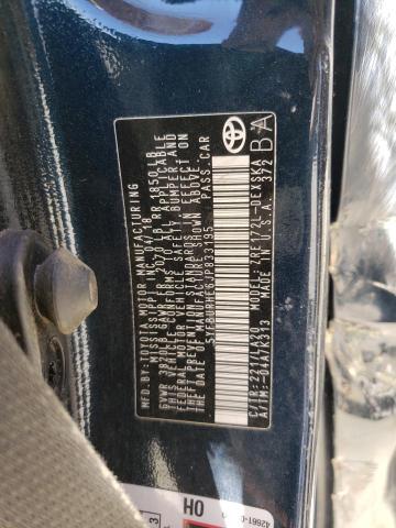 Photo 10 from auction – 2018 TOYOTA COROLLA L with VIN 5YFBURHE6JP833195