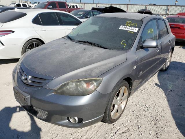 Photo 2 from auction – 2005 MAZDA 3 HATCHBAC with VIN JM1BK343351331357