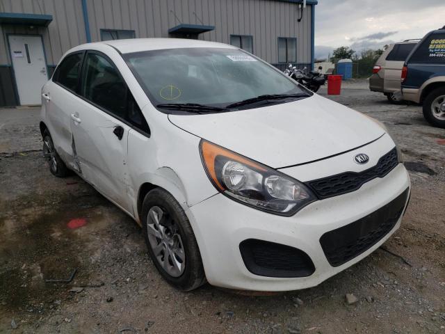 KIA RIO LX 2015 with VIN KNADM5A31F6515412 - Photo from auction