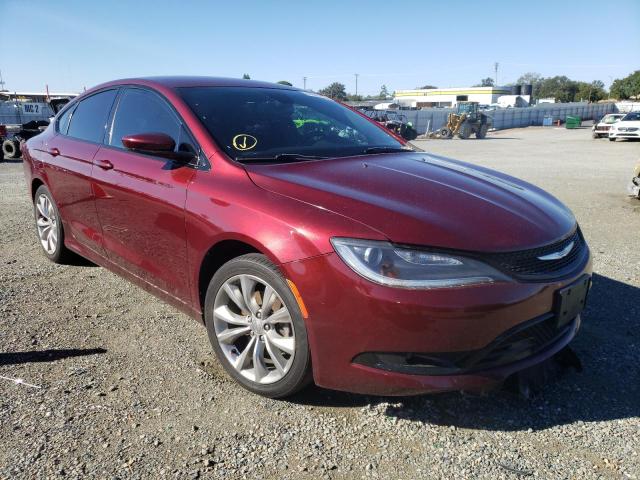 CHRYSLER 200 S 2016 with VIN 1C3CCCBB8GN161332 - Photo from auction
